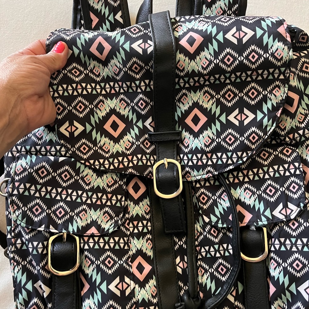 Ikat backpack in excellent condition